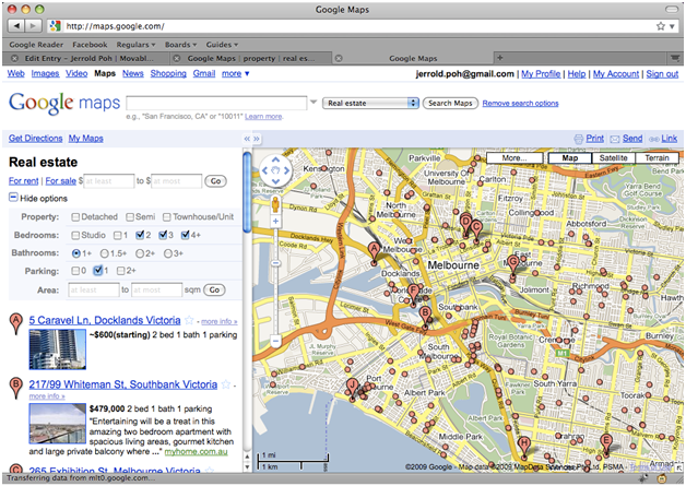 Using Google Maps To Find The Property In Real Estate Websites