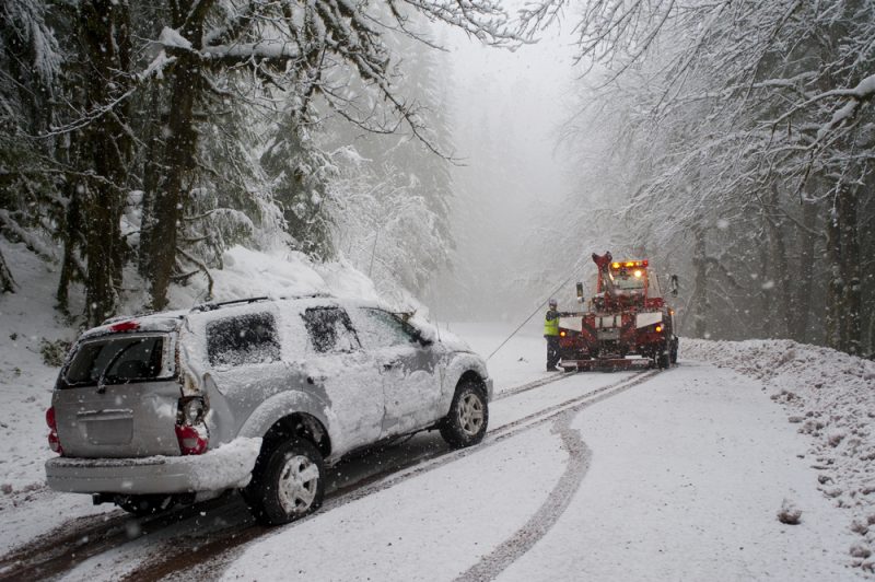 Safety Tips For Those Getting Towed In Winter